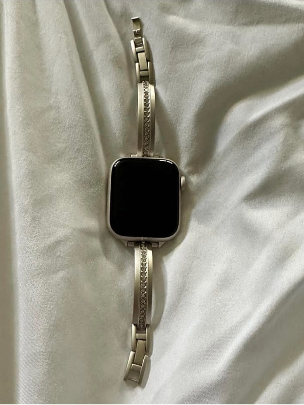Diamond Jewelry Thin Apple Watch BAND ONLY 44mm